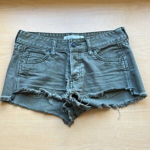 Abercrombie and Fitch Green Shorts